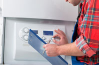 Low Row system boiler installation